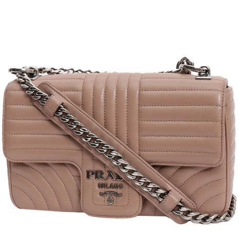 prada leather shoulder bag pink|Prada diagramme shoulder bag.